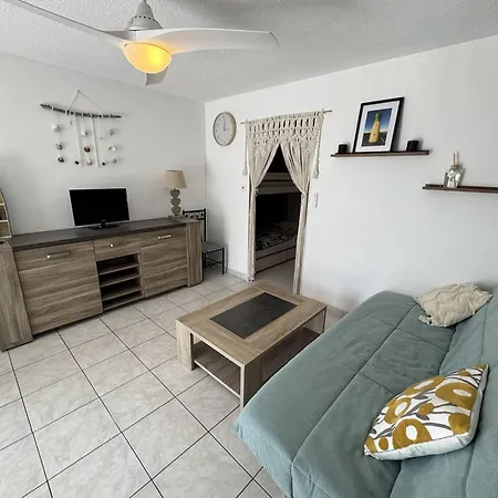 Avec Terrasse Et Parking Au Cap D'agde - Fr-1-749-95 *